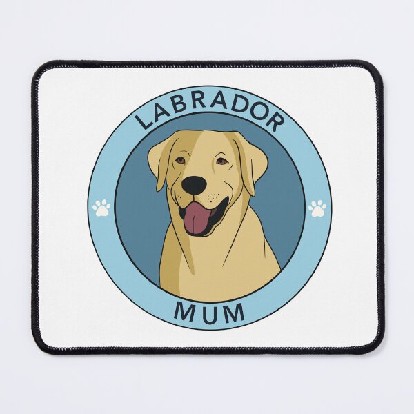 Item preview, Labrador Mum Badge  designed and sold by Stickety Boo.