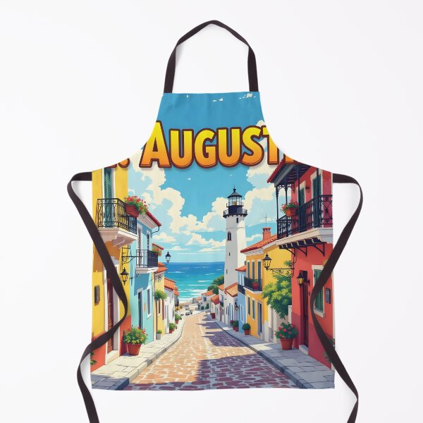 Item preview, St Augustine, Florida, USA: Vintage-Style Painterly Travel Poster designed and sold by LSVart.