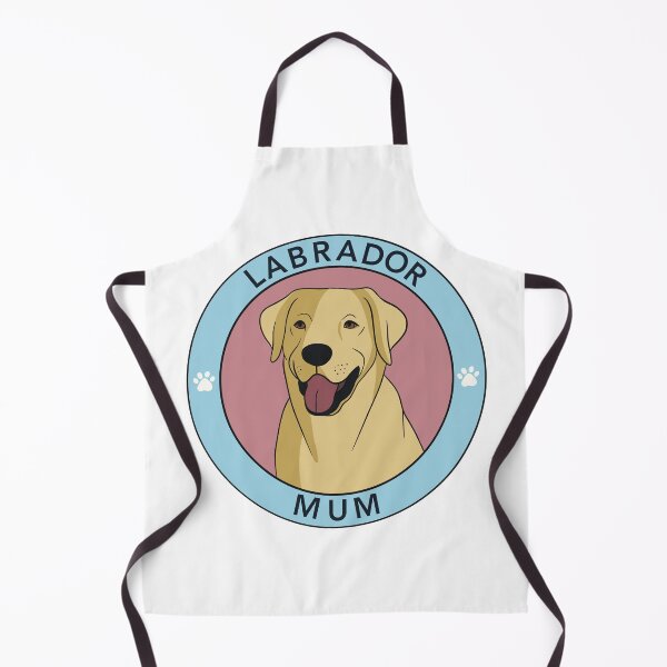 Item preview, Labrador Mum Badge Pink designed and sold by Stickety Boo.