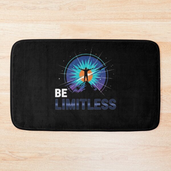 Item preview, Be Limitless Motivational Quote T-shirt designed and sold by Luckyatif.