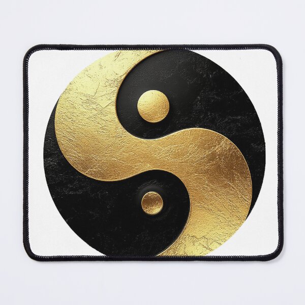 Item preview, Luxury Gold Yin Yang – Minimalist Feng Shui Balance Symbol designed and sold by AmetistLight.