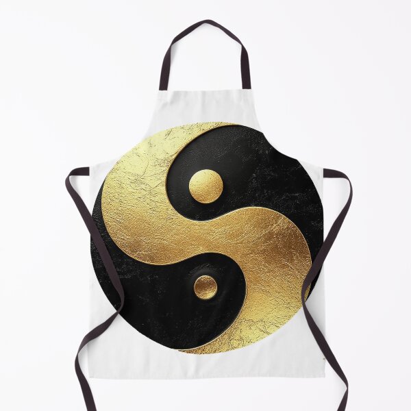Item preview, Luxury Gold Yin Yang – Minimalist Feng Shui Balance Symbol designed and sold by AmetistLight.