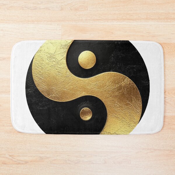 Item preview, Luxury Gold Yin Yang – Minimalist Feng Shui Balance Symbol designed and sold by AmetistLight.