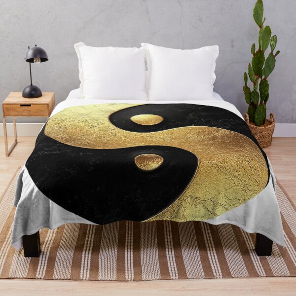 Item preview, Luxury Gold Yin Yang – Minimalist Feng Shui Balance Symbol designed and sold by AmetistLight.