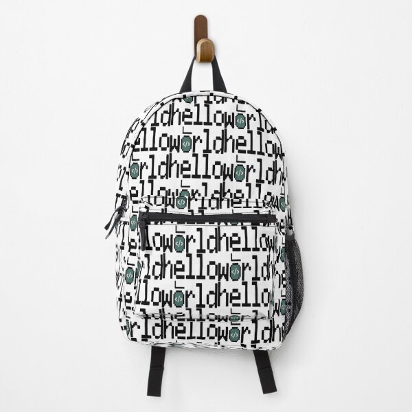 Item preview, Hello World – Classic Programmer Humor Minimal Coding Design designed and sold by RMTrendy.
