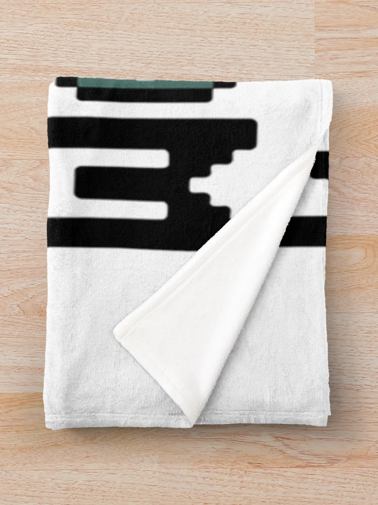 Thumbnail 3 of 6, Throw Blanket, Hello World – Classic Programmer Humor Minimal Coding Design designed and sold by RMTrendy.