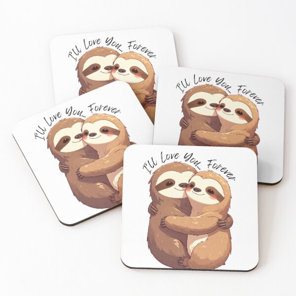 Item preview, I’ll Love You Forever Sloths designed and sold by Partoon-dp.