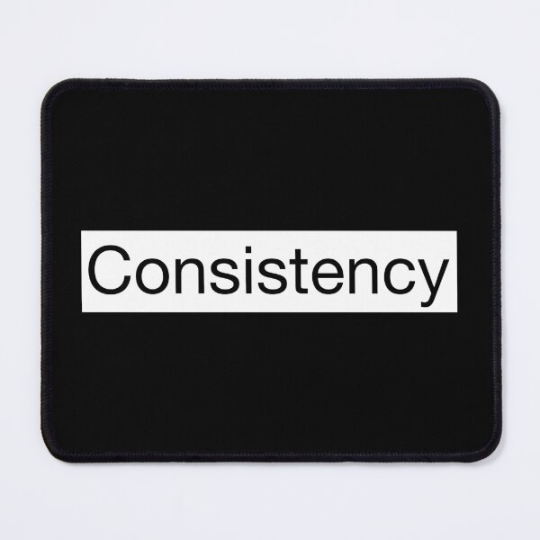 Artikelvorschau, Consistency - Minimal Motivational Text Design entworfen und verkauft von Mind_Focus.