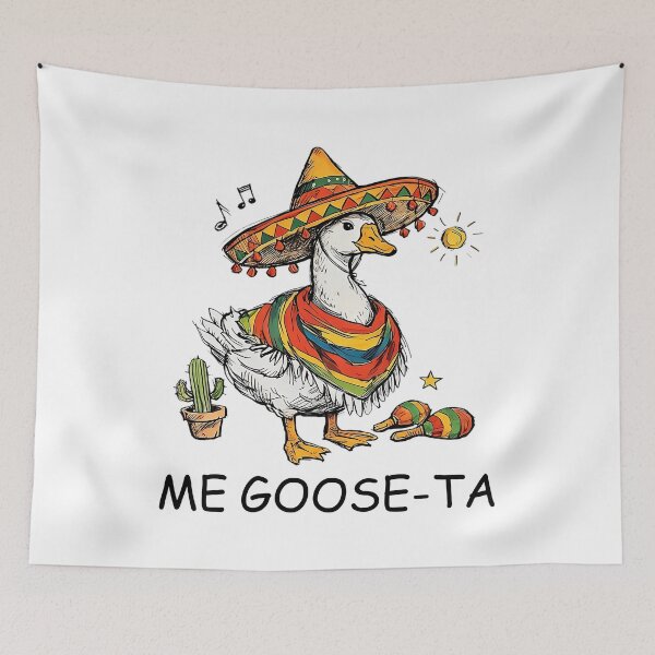 Item preview, Me Goose Ta - Funny Mexican Goose Meme designed and sold by Mado Shop.