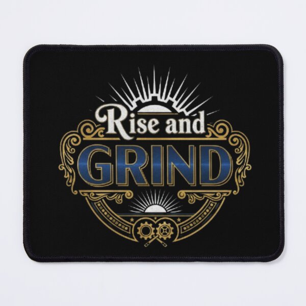 Item preview, Rise and Grind Motivational T-shirt designed and sold by Luckyatif.