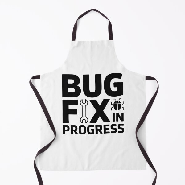 Item preview, Bug Fix in Progress – Funny Developer Debugging Humor Design designed and sold by RMTrendy.
