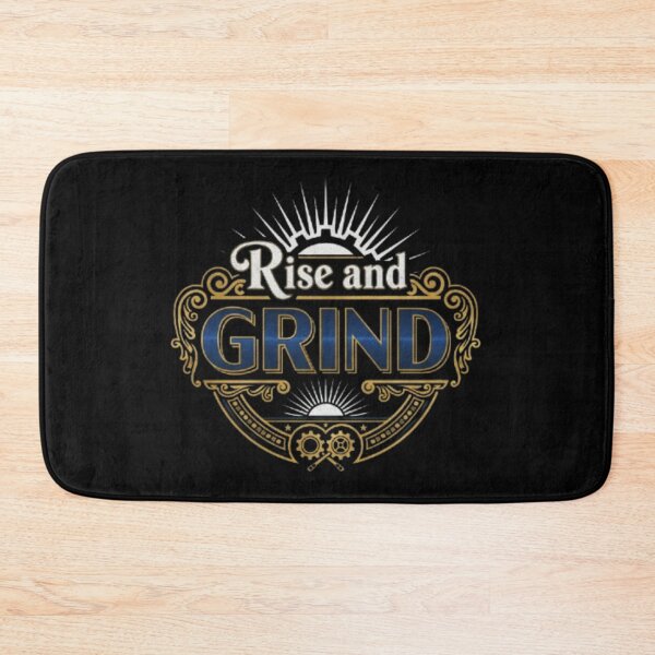 Item preview, Rise and Grind Motivational T-shirt designed and sold by Luckyatif.