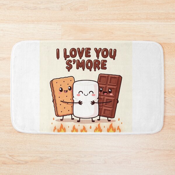 Item preview, Love You S’more Funny Camping Food Pun Valentines Day Sticker Shirt Gift designed and sold by GiftsForge.