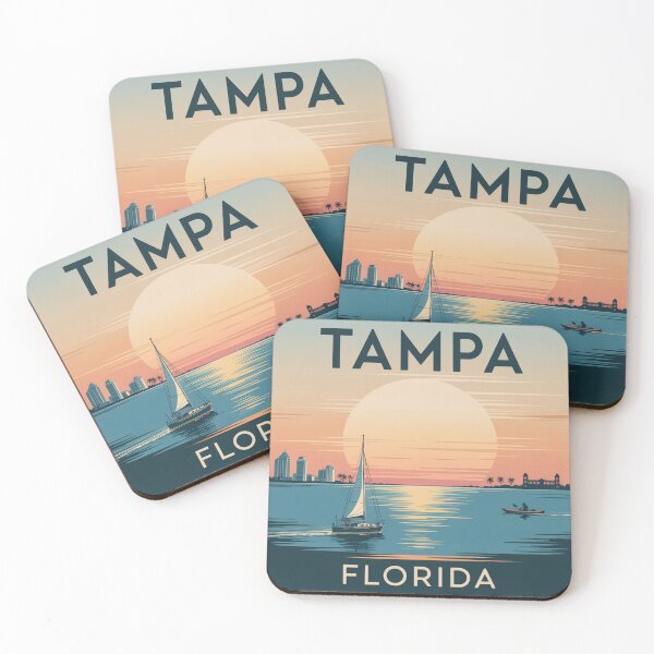 Item preview, Tampa Florida Sunset designed and sold by CircinusStore.