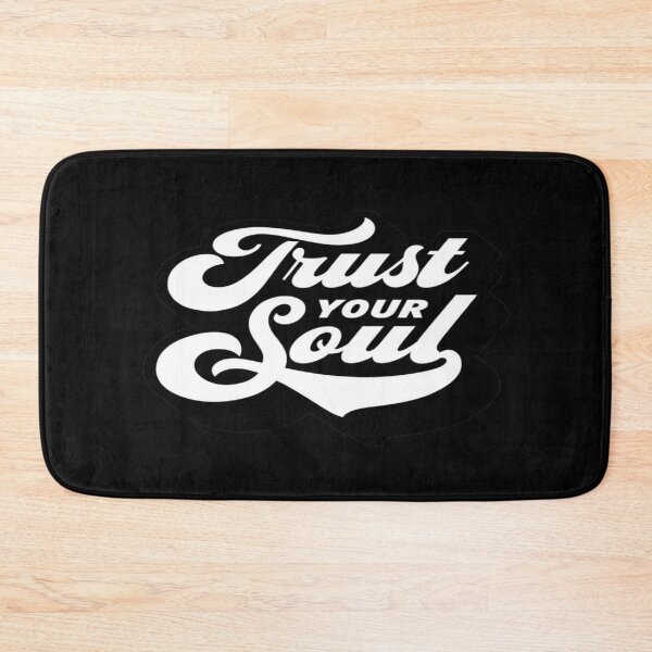 Item preview, Trust Your Soul – Motivational Black & White Typography for Posters, Apparel & Digital Art designed and sold by Bright Nest Studio.
