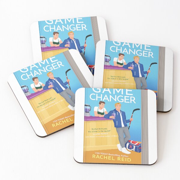 Item preview, Heated Rivalry Inspired Game Changers Book Art designed and sold by popsloganmerch.