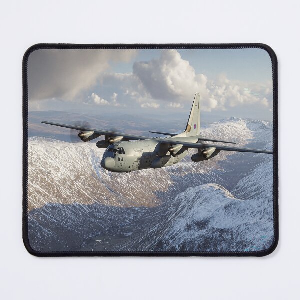 Item preview, Hercules Over the Snow Swept Valleys designed and sold by Skyframe Aviation.