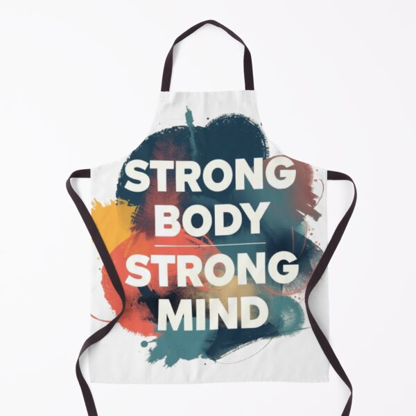 Item preview, Strong Body Strong Mind – Gym Motivation Fitness T-Shirt designed and sold by rsuniquestyle.