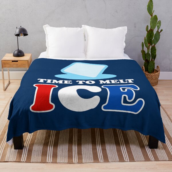 Item preview, Time To Melt ICE - Funny Protest Message designed and sold by Shape Snip Studio.