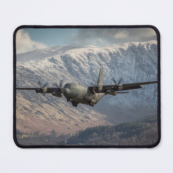 Item preview, C 130 Over the Ice Dusted Hills designed and sold by Skyframe Aviation.