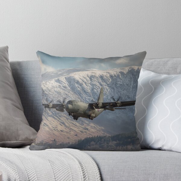 Item preview, C 130 Over the Ice Dusted Hills designed and sold by Skyframe Aviation.