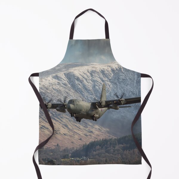 Item preview, C 130 Over the Ice Dusted Hills designed and sold by Skyframe Aviation.