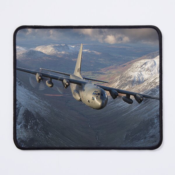 Item preview, C 130 Over the Silent Snowfields designed and sold by Skyframe Aviation.
