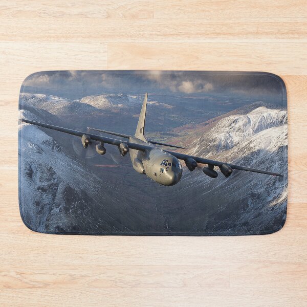 Item preview, C 130 Over the Silent Snowfields designed and sold by Skyframe Aviation.