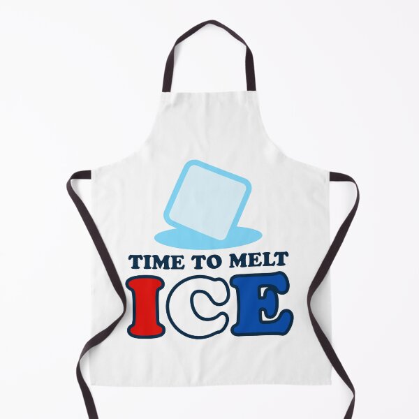 Item preview, Time To Melt ICE - Protest Message Humor designed and sold by Shape Snip Studio.