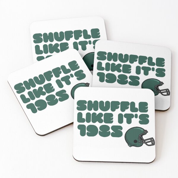 Item preview, Shuffle Like It's 1985 Retro Football Helmet Fan Design designed and sold by ZACK ART.