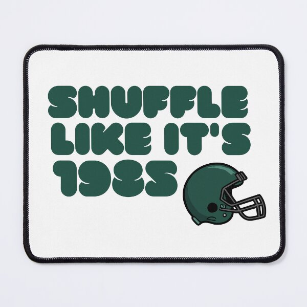 Item preview, Shuffle Like It's 1985 Retro Football Helmet Fan Design designed and sold by ZACK ART.
