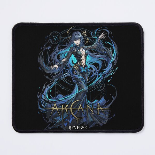 Item preview, Arcana Reverse 1999 T-Shirt | R1999 Manus Vindictae Leader Hoodie | Guiding One Dark Blue Hair Yellow Eyes Skewer Wand Villain Gaming Merch Sticker designed and sold by Senpaiwaves.