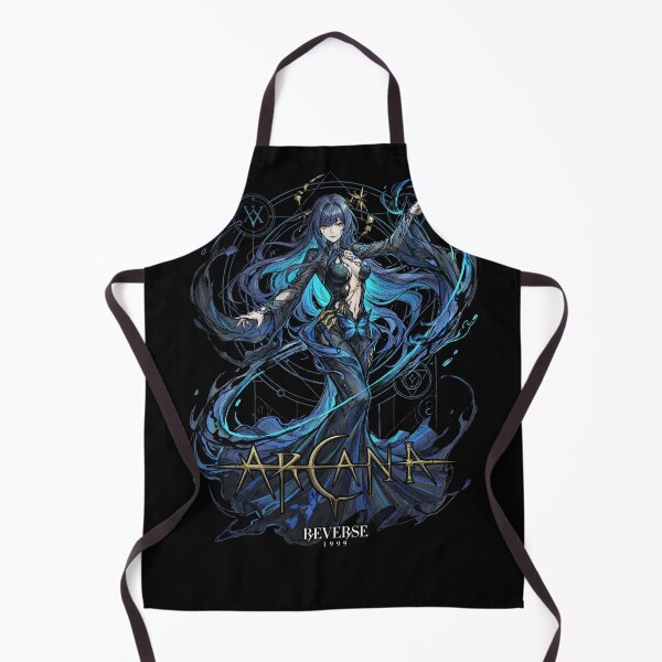 Item preview, Arcana Reverse 1999 T-Shirt | R1999 Manus Vindictae Leader Hoodie | Guiding One Dark Blue Hair Yellow Eyes Skewer Wand Villain Gaming Merch Sticker designed and sold by Senpaiwaves.