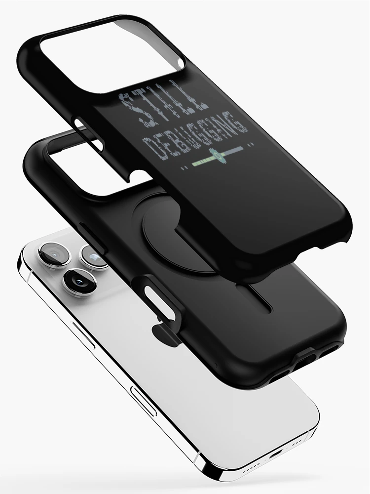 Thumbnail 2 of 4, iPhone Case, Still Debugging – Relatable Programmer Humor Coding Shirt designed and sold by RMTrendy.
