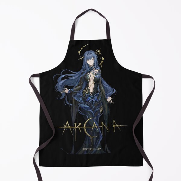 Item preview, Arcana Reverse 1999 T-Shirt | R1999 Manus Vindictae Leader Hoodie | Guiding One Dark Blue Hair Yellow Eyes Skewer Wand Villain Gaming Merch Sticker designed and sold by Senpaiwaves.