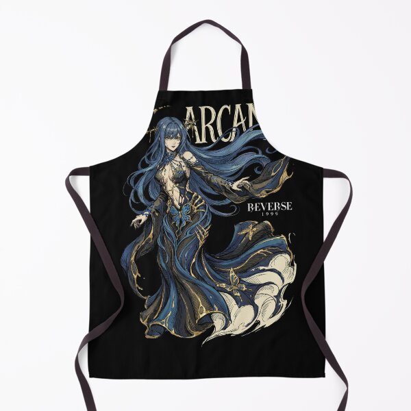 Item preview, Arcana Reverse 1999 T-Shirt | R1999 Manus Vindictae Leader Hoodie | Guiding One Dark Blue Hair Yellow Eyes Skewer Wand Villain Gaming Merch Sticker designed and sold by Senpaiwaves.