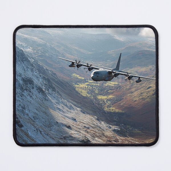 Item preview, Hercules Over the Frostbitten Fells designed and sold by Skyframe Aviation.