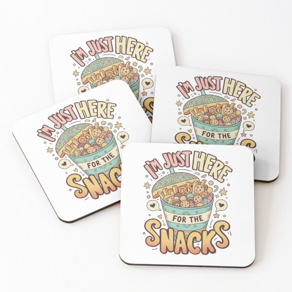 Item preview, Just Here For The Snacks designed and sold by kreativa01.