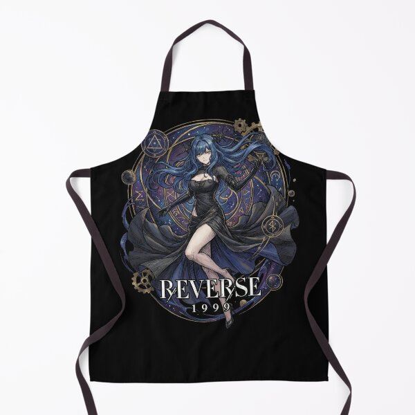 Item preview, Arcana Reverse 1999 T-Shirt | R1999 Manus Vindictae Leader Hoodie | Guiding One Dark Blue Hair Yellow Eyes Skewer Wand Villain Gaming Merch Sticker designed and sold by Senpaiwaves.