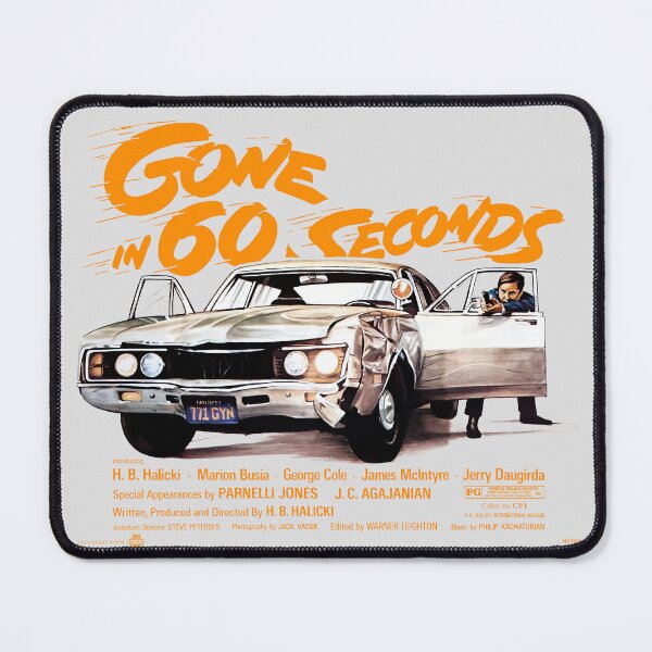 Item preview, Vintage 70s Action Car Chase Movie Poster designed and sold by EdGraphy.