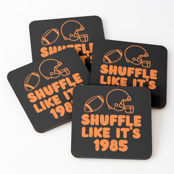 Item preview,  Shuffle Like It's 1985 Retro Football Helmet Fan Design designed and sold by ZACK ART.