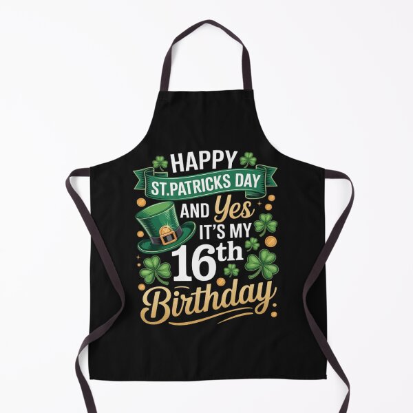 Item preview, 16 Years Old St Patricks Day Its My 16th Birthday Kids Irish designed and sold by JenniferHoust64.