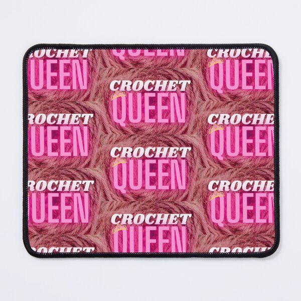 Item preview, Crochet Queen yarn lover art designed and sold by Art by Kristie.