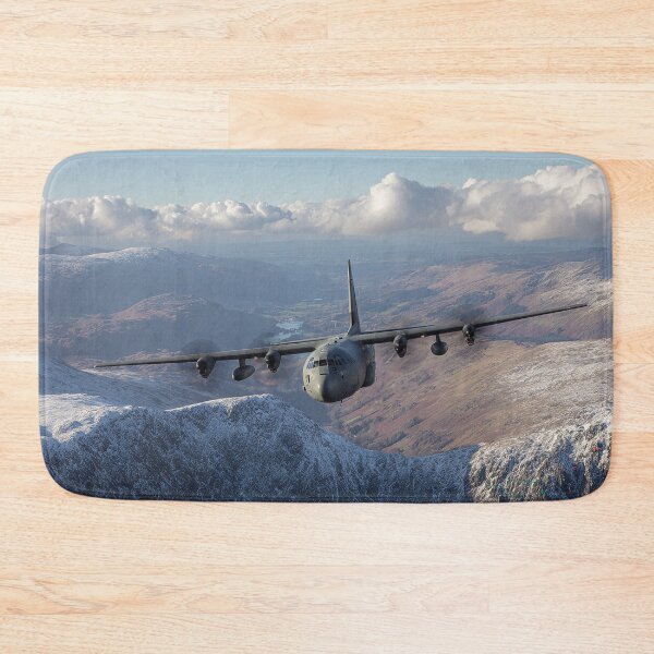Item preview, Hercules Gliding Past Winter Peaks designed and sold by Skyframe Aviation.