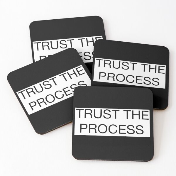 Item preview, Trust The Process - Minimal Motivational Text Design designed and sold by Mind_Focus.