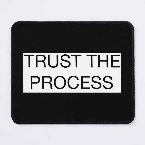 Item preview, Trust The Process - Minimal Motivational Text Design designed and sold by Mind_Focus.