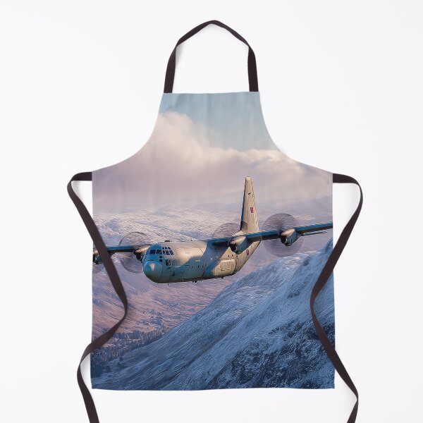 Item preview, Snowfall Beneath the Hercules Wings designed and sold by Skyframe Aviation.