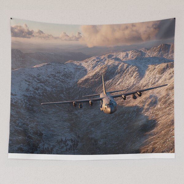 Item preview, Winter Flight Path Through the Dales designed and sold by Skyframe Aviation.