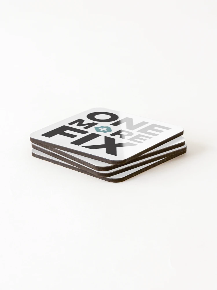 Thumbnail 4 of 5, Coasters (Set of 4), One More Fix – Programmer Struggle Coding Humor Design designed and sold by RMTrendy.