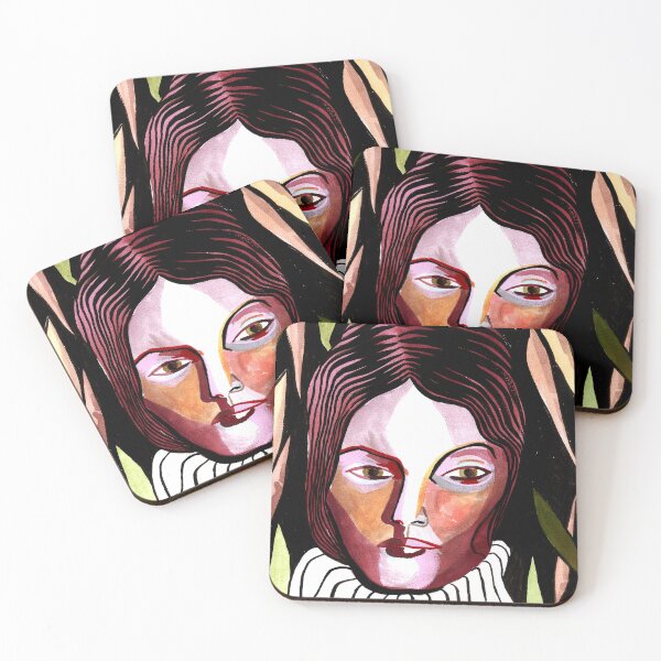 Item preview, Woman with turtleneck designed and sold by Colorgesmil.